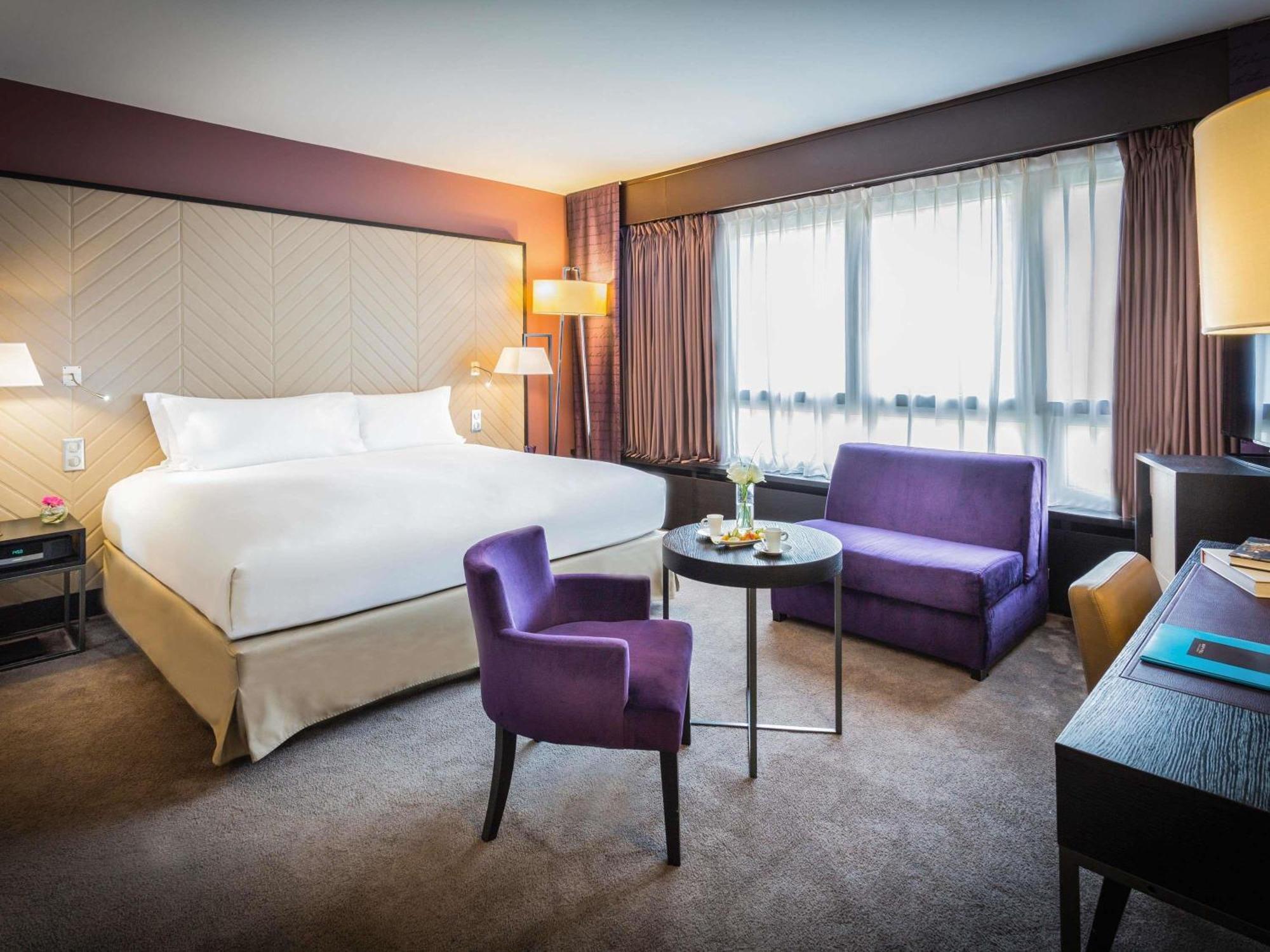Chambre Triple de Luxe avec Lit King-Size ou Lits Jumeaux et Canapé-Lit Simple - avec Vue